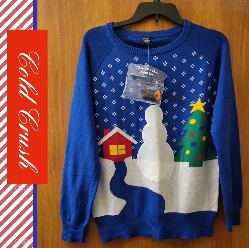 🌲COLD CRUSH MAKE YOUR OWN SWEATER🌲